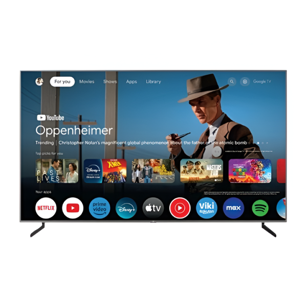 JVC SMART TV 98'' Q LED 4K UHD GOOGLE LT-98KB748